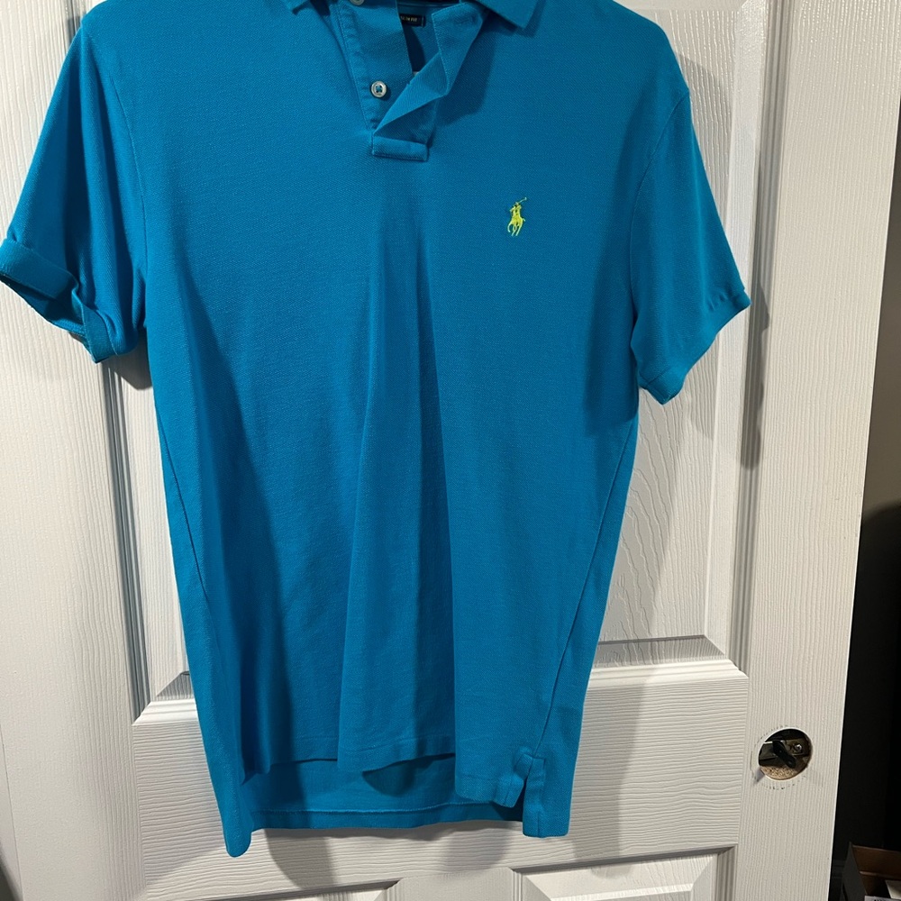 Polo by Ralph Lauren Men's Vibrant Blue Polo Shirt
